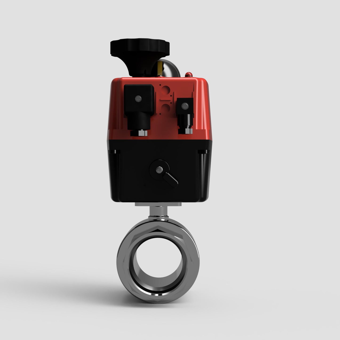 WRAS Approved JJ Actuated Brass Nickel Plated Ball Valves