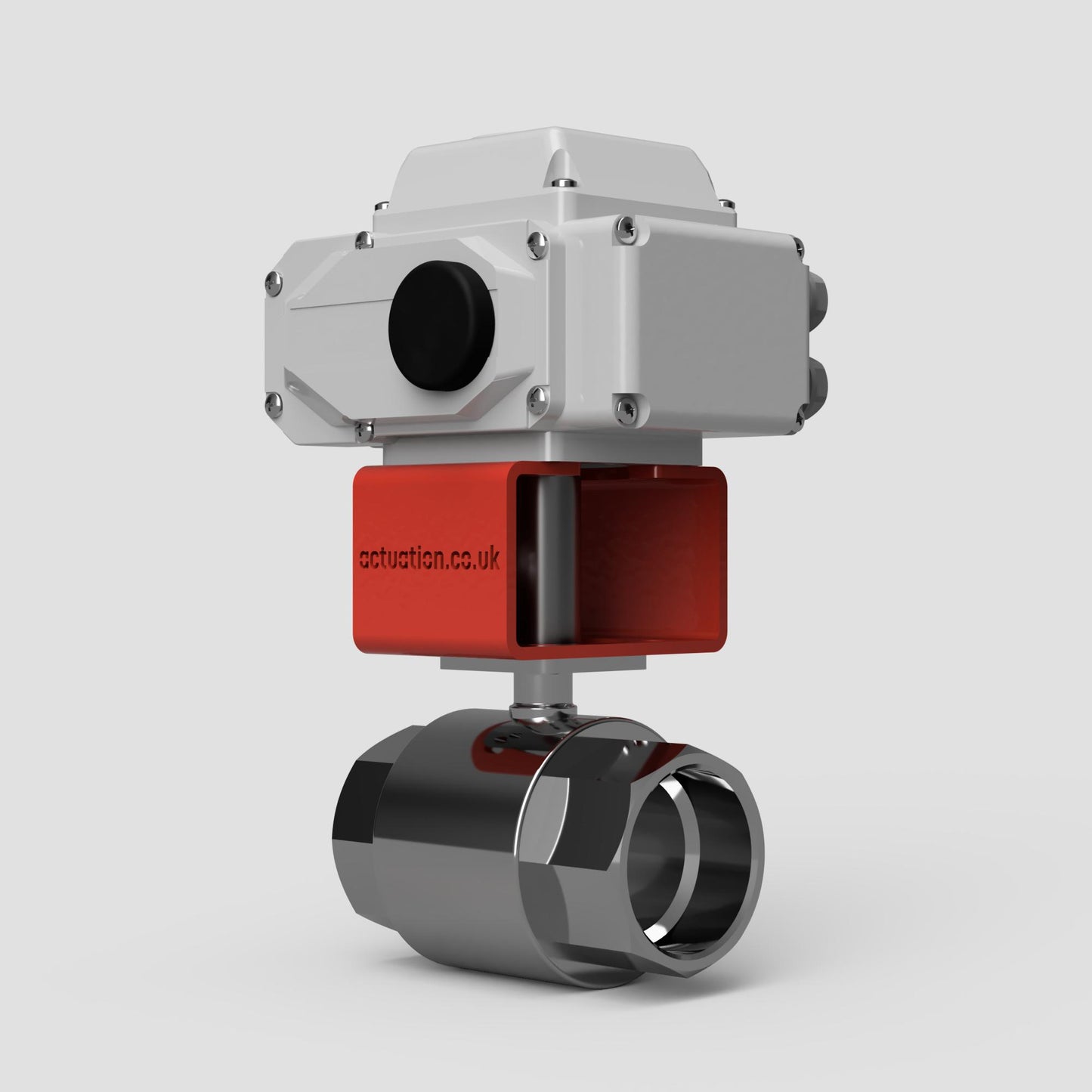 WRAS Approved KOEI Actuated Brass Nickel Plated Ball Valves