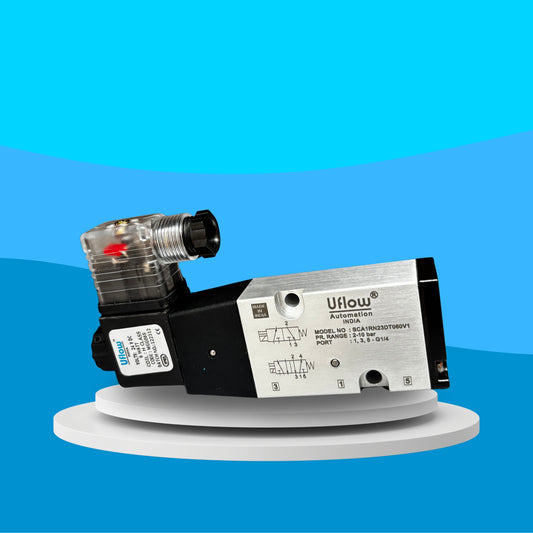 1/4" NAMUR Spool Type Aluminium Solenoid Valve – Nitrile Seal (2–10 Bar)