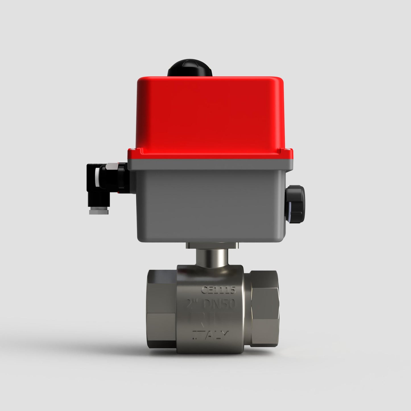 WRAS Approved Valpes Actuated Brass Nickel Plated Ball Valves