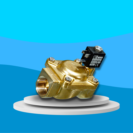 WRAS Approved Brass Servo-assisted Solenoid Valve