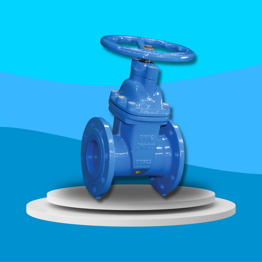 WRAS Approved Ductile Iron Flanged PN16 Gate Valve